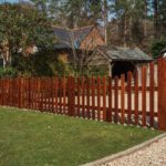 Palisade Or Picket Fencing: Flat, Pointed Or Rounded Top